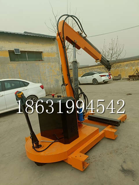 溪湖区自卸车厢随车吊 自制轮式四不像起重机 四驱平板吊 5吨 贵盛